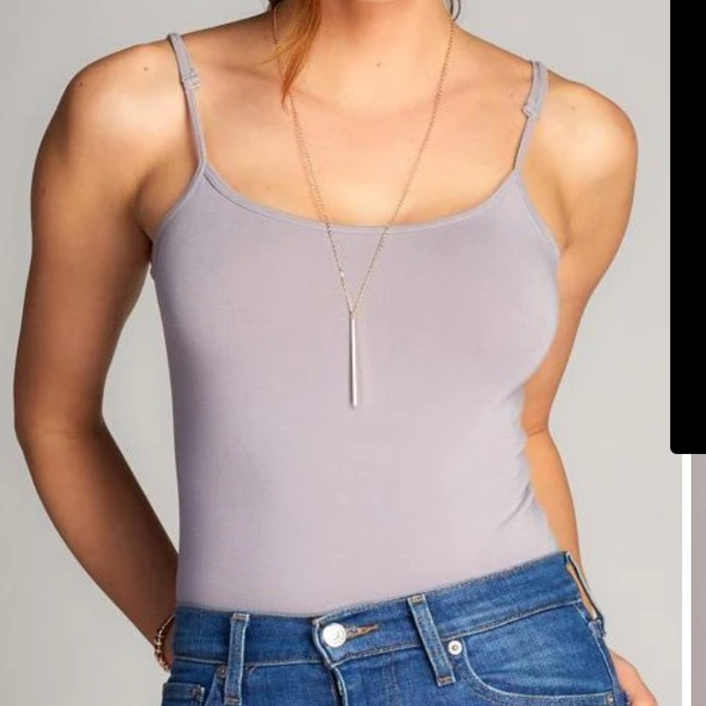 2/$20 - C'EST MOI BAMBOO CAMI LONG. NWT